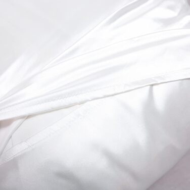 Подушка для ніг та стегон Dioxide для тих, хто спить на боці, з memory foam. Підтримка ніг, колін, стегон, спини та для вагітних. Білий колір.