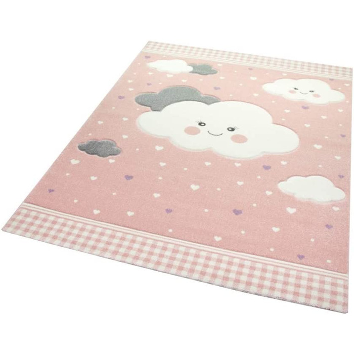 Килимок дитячий Merinos Clouds Pink 140х200 см