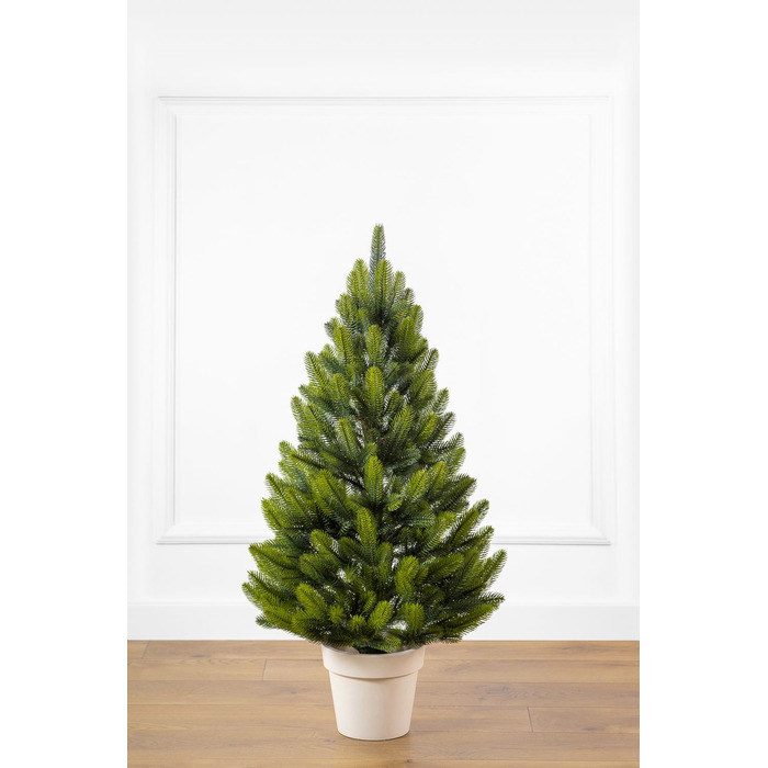 Ялинка лита 'Лапландська' в горщику ВЕСНЯНА 0,90м