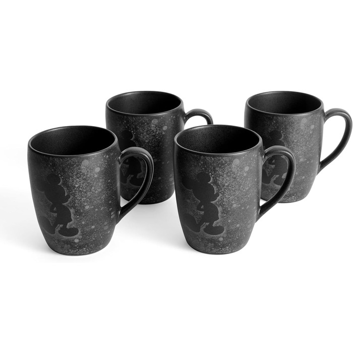 Набір з 4 чашки Disney з зображенням Мікі Мауса, 30 cl, офіційно ліцензований