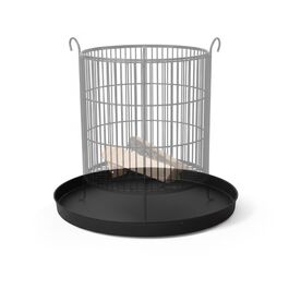 Плита для каміна Relaxdays (сталь)