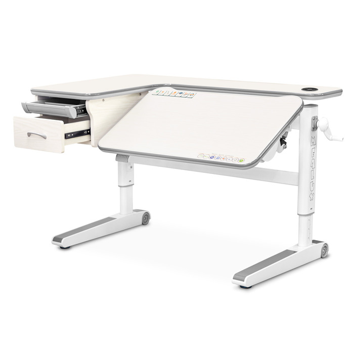 Дитячий стіл Mealux Woodville Multicolor TG Energy (арт.BD-850 TG/MC Energy)