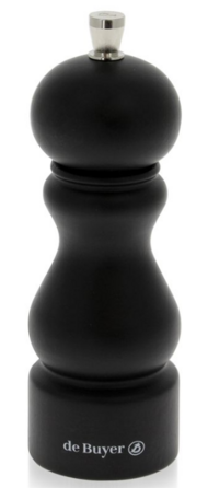 Млин для солі de Buyer Marlux Bois Classique 14 см чорний (S330.140404)