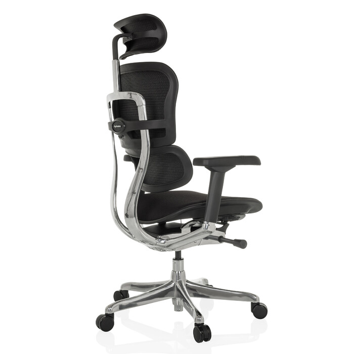 Офісне крісло / Крісло керівника ERGOHUMAN GEN2, тканина, чорний колір, hjh OFFICE