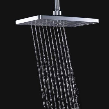 Тропічний душ верхній душ ABS душова лійка NT200-32 x 20 см - 3 режими розпилення
