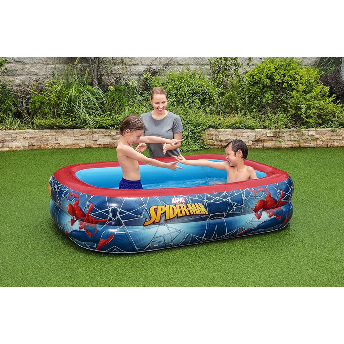 Дитячий надувний басейн Bestway Spider-Man 200x146x48 см