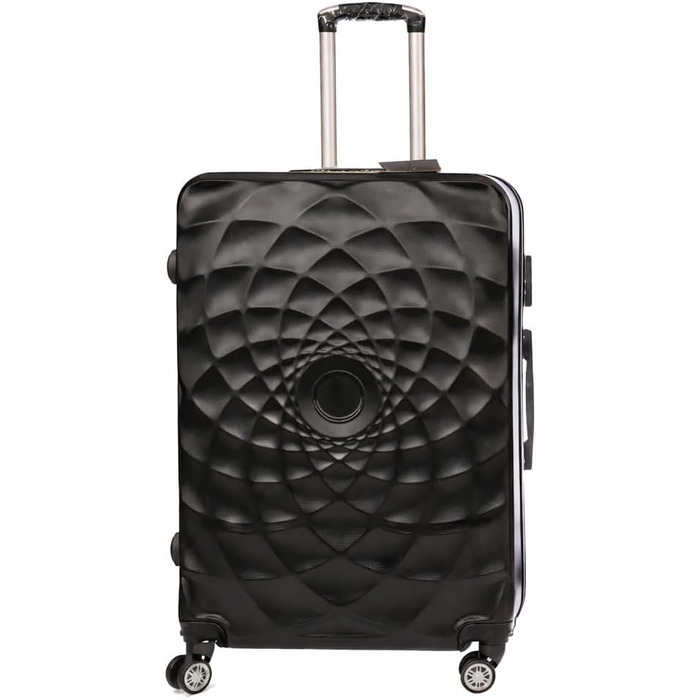 Чохол-валіза Bosdela: ручна валіза (50см, 60см, 71см, 980г, чорний)