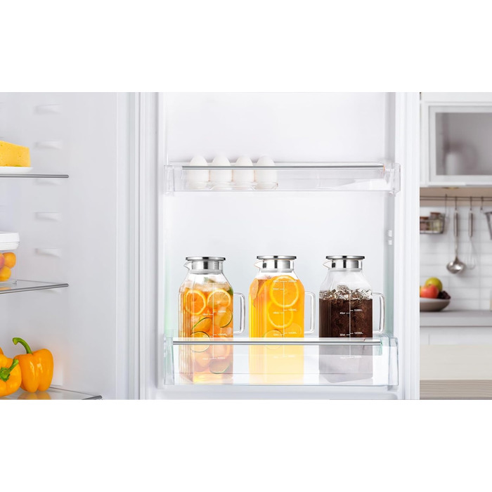 Скляна карафа Aofmee 2 літри з кришкою: для води, соку, айс-ті