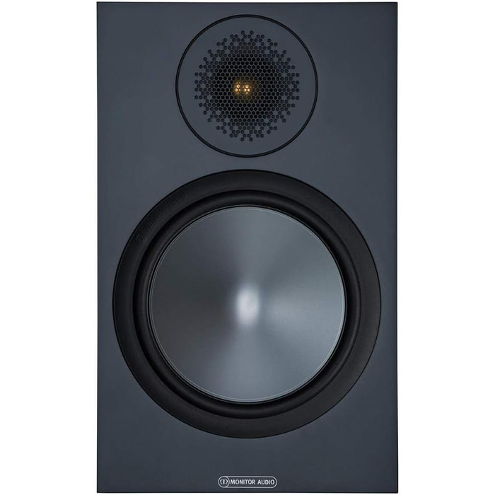 Монітор Audio Bronze 100 6G компактна колонка, чорний, пара, 2-смуговий, 8 Ом, 100 Вт, фазоінвертор, пасивний