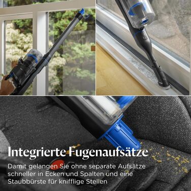 Акумуляторний пилосос Bissell PowerClean FurGuard для шерсті тварин: 280W, HEPA-фільтр, самоочисна щітка, 50 хв роботи