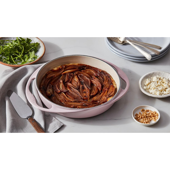 Форма для перевернутого пирога Tatin Le Creuset, чавун, 25 см, 2.6 л, для всіх типів плит, включаючи індукційну, 20129280602460 (Офенрот)