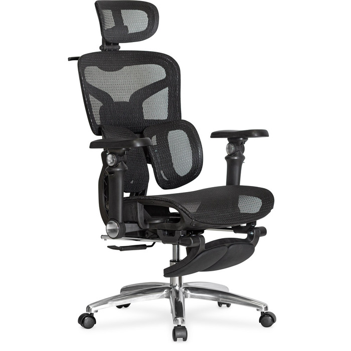 Крісло Mealux S2 Air Plus Grey (арт. HF-S2 M/G)