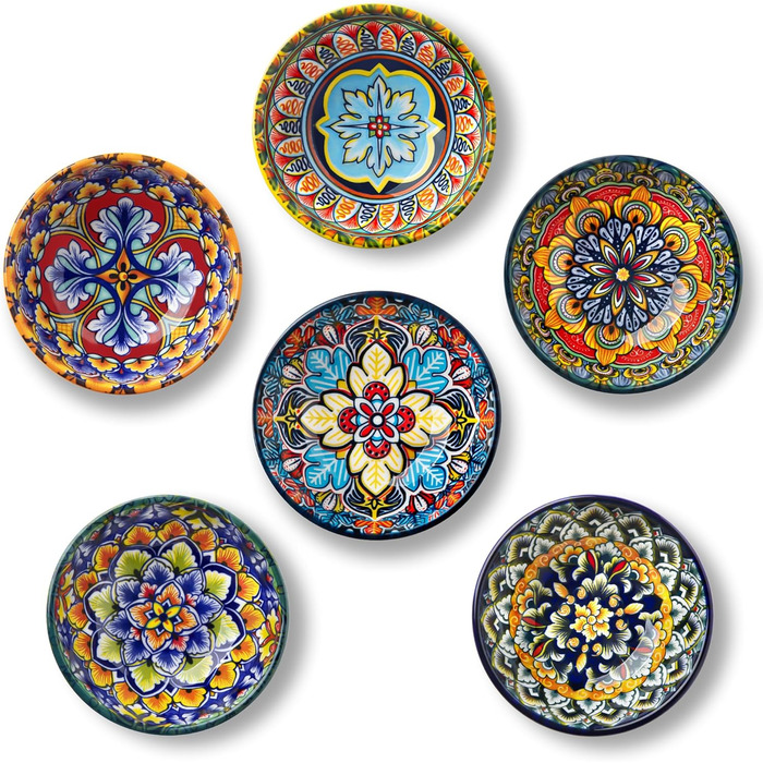 Набір кавових чашок Vancasso 6 шт. SIMI, 360 мл, порцеляна, чайний сервіз на 6 осіб (6 салатників)