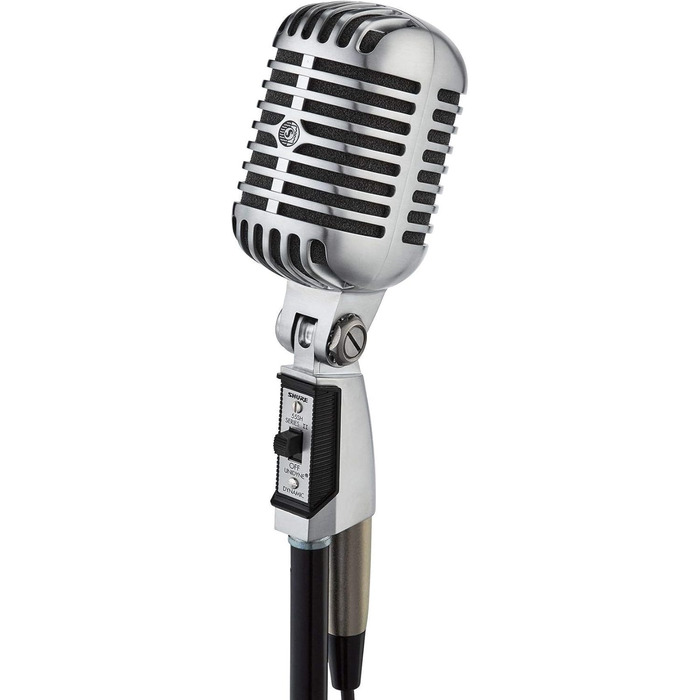 Мікрофон Shure 55SH II динамічний вокальний, ретро-стиль, кардіоїдний, для сцени та виступів