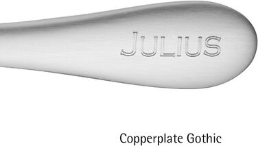 Набір дитячого столового приладдя WMF Kinderbesteck 4 шт. з гравіюванням Farm - нержавіюча сталь