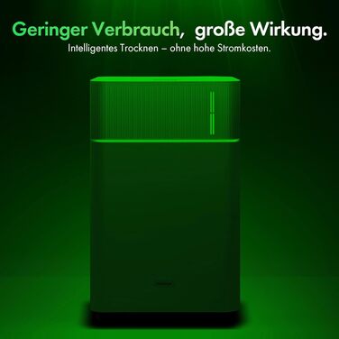 Електричний осушувач повітря VonHaus 12L/24h - для підвалу, кімнат до 125м³/20м², з таймером та функцією сну, проти вологи та плісняви