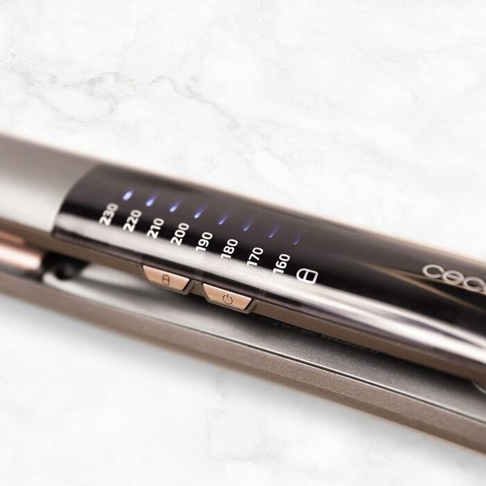 Випрямляч для волосся Cecotec RitualCare 1200 Titanium Ion Touch з іонізацією та кератиновим покриттям