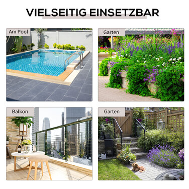 Outsunny Garden Стіл Бічний столик Підставка для квітів складна 40x40x40 см Поліротанг Металевий Коричневий для садових меблів і патіо