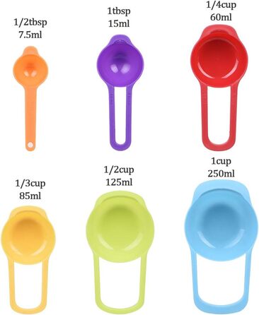 Набір місок для перемішування, 5 шт. з нержавіючої сталі, салатник з кришкою для кухні, приготування їжі, випічки, з 6 мірних ложок та вінчиком