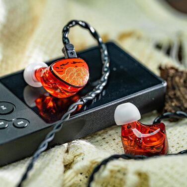 Внутрішньоканальний монітор LINSOUL TANGZU x HBB XuanNv, 2 динамічних динаміка HiFi IEM, знімний 2-контактний кабель