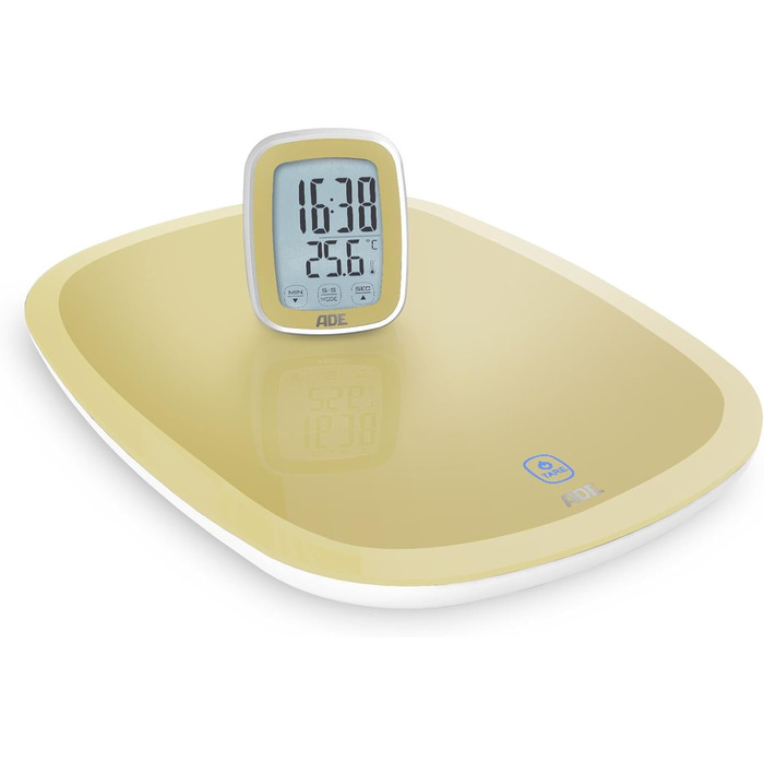 Цифрові кухонні ваги ADE KE 1401 Cosma з бездротовим дисплеєм (пісок)