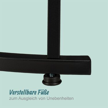 Набір столиків Relaxdays - 2 шт. в індустріальному стилі