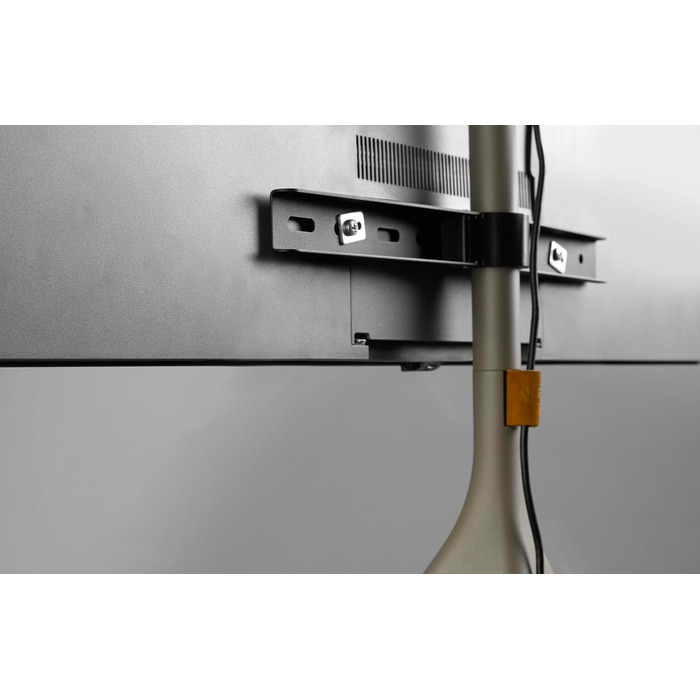 Універсальний штатив для телевізора One For All - 32-65'' - LCD/LED/Plasma/OLED/QLED - поворотний 360°, регулювання висоти, VESA 400x400, дизайн 