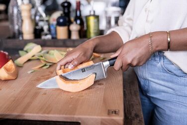 Ніж кухарський ZWILLING Vier Sterne, 20 см, нержавіюча сталь, пластикова ручка