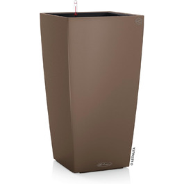 Горщик Lechuza Cubico 40 Комплект (Мускат, 22x22x41 см, Колір)