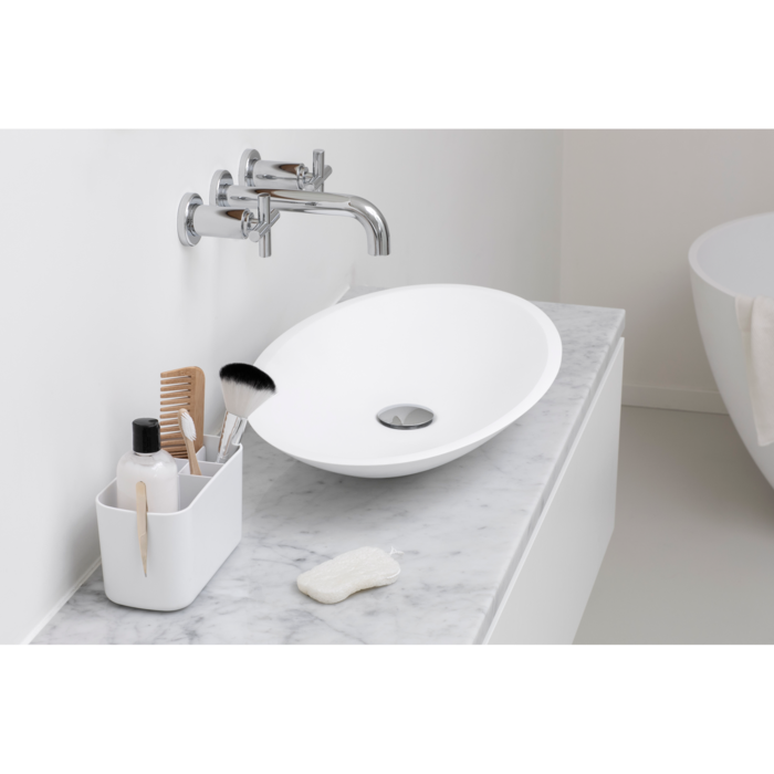 Органайзер для ванної кімнати Brabantia ReNew 11,0x19,6x9,9 см (280108), Білий