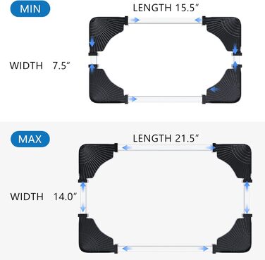 Підставка для комп'ютера, преміум-підставка для ПК, стійка для комп'ютера, підставка для ігрового ПК, CPU-стійка, сумісна з більшістю ігрових ПК та принтерами