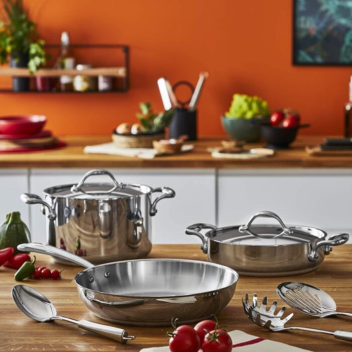 Каструля Lagostina Accademia Lagofusion без кришки 16 см, нержавіюча сталь, індукційне дно