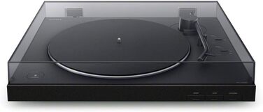 Програвач вінілу Sony PS-LX310BT з Bluetooth, автостартом та алюмінієвим диском, чорний