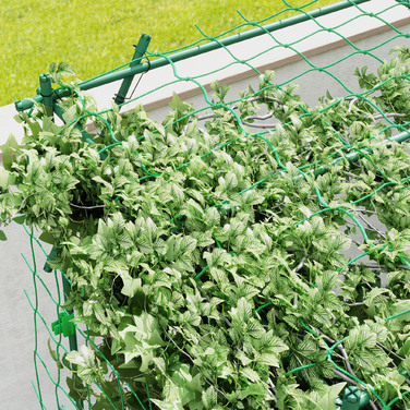 Підставка для підтримки рослин зі сталі, що вставляється, нержавіюча сталь, шпалер для ліани, 223 x 223 x 223 см, арка для троянд, зелена