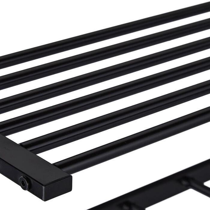 Настінна вішалка Relaxdays з полицею