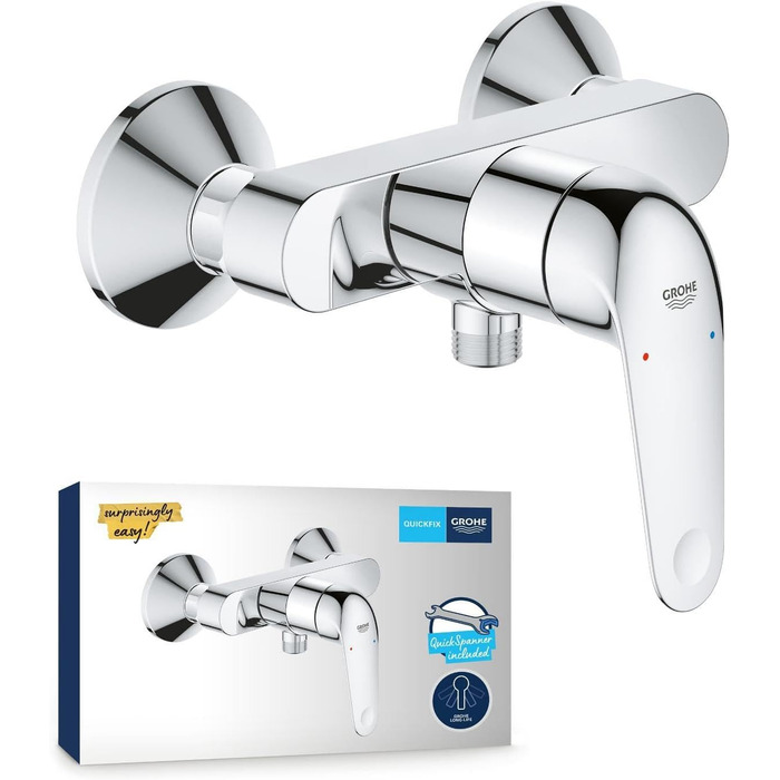 Змішувач для душу Grohe Swift, накладний, хром, з інструментом (24333001)