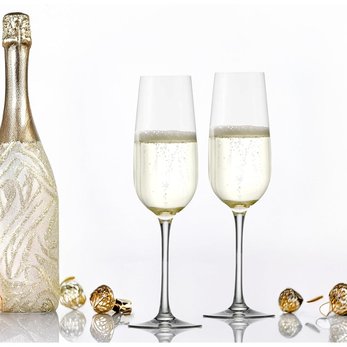 Бокали для білого вина Stölzle Lausitz Weinland 6 шт, 290 мл - Кришталеві келихи для червоного та білого вина, Німеччина