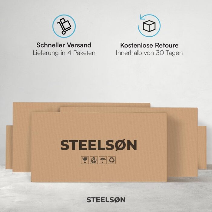 Сарай для інструментів STEELSØN Novara 192x92x151 см, пластиковий, з вікном, під дерево, темно-сірий - садовий будиночок, вологостійкий