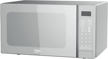 Мікрохвильова піч Beko MGF30330S, 30 л, цифрова, функція гриля, срібло