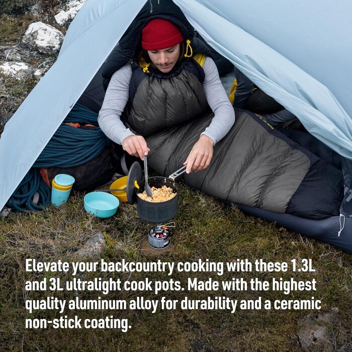 Набір посуду Sea to Summit Frontier UL Two Pot Set - 2 каструлі для приготування їжі на природі