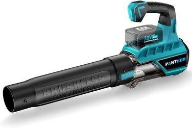 Акумуляторний повітродув безщітковий сумісний з Makita 18V (без акумуляторів), для прибирання та догляду за газоном, швидкість повітря 80 м/с