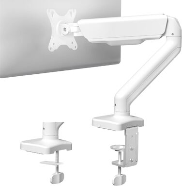 Підставка для двох моніторів VIVO STAND-V002O, до 32 дюймів, 9 кг, механічна, біла