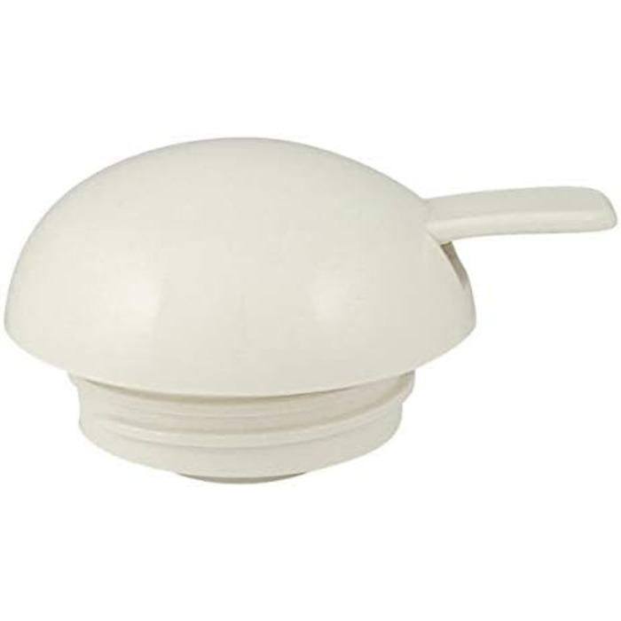 Термос Helios Top Push з нержавіючої сталі, 1 літр (1000 мл), білий