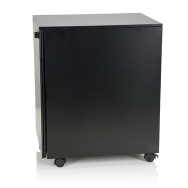 Контейнер на колесах COLOR OS I, метал, чорний колір з кодовим замком, hjh OFFICE