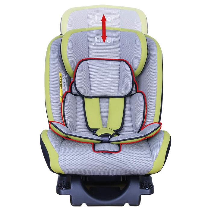 Дитяче автокрісло PETEX Supreme Plus - Група 0 1 2 3 згідно ECE R44/04 - Isofix (зелений)