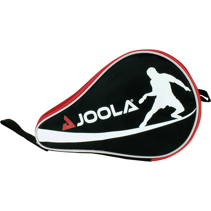 Битка для настільного тенісу JOOLA ROSSKOPF Attack, схвалення ITTF, губка 1,8 мм, чохол для настільного тенісу Кишенькова сумка для настільного тенісу, ЧЕРВОНИЙ (макс. 60 символів)