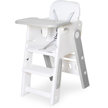 Стільчик для годування Mealux Feedo White/Grey (арт. KD-F033 White/Grey)