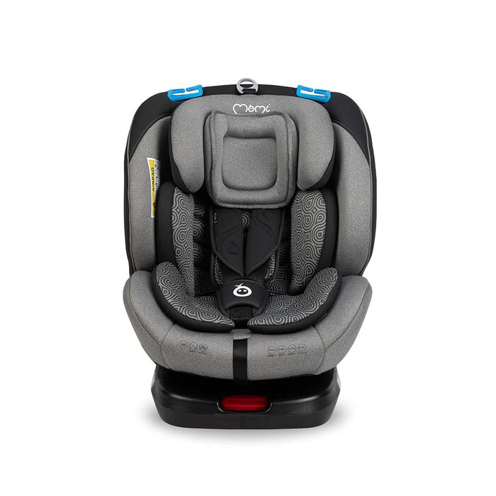 Автокрісло MoMi TORDI 0-12 років (група 0-3, 3-36 кг), поворотне, ISOFIX, Top-Tether, Grey