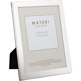Рамка для фотографій Maturi, посріблена, 2,5x3,5 дюйма (9x13 см)
