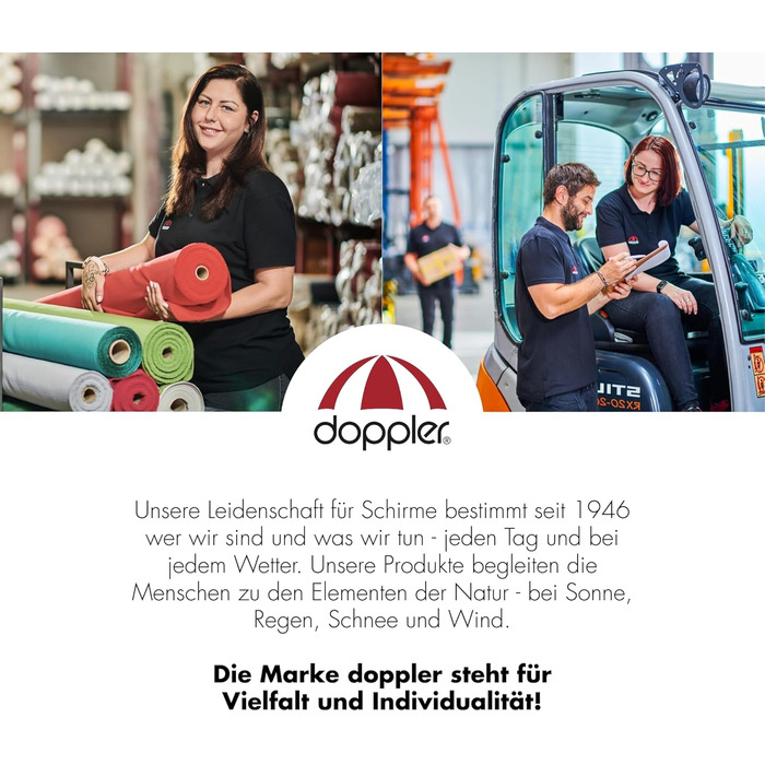 Чохол для садового парасоля Doppler Jack для центрального кріплення | Захисний чохол для парасоля з максимальним діаметром | Стійкий до погодних умов чохол з блискавкою та ручкою (400 см)